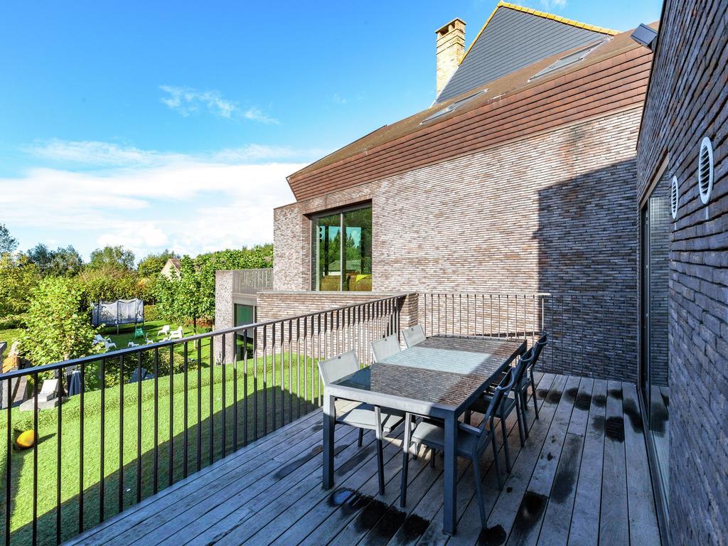 Modern Holiday Home Near Bruges And The North Sea Exterior photo